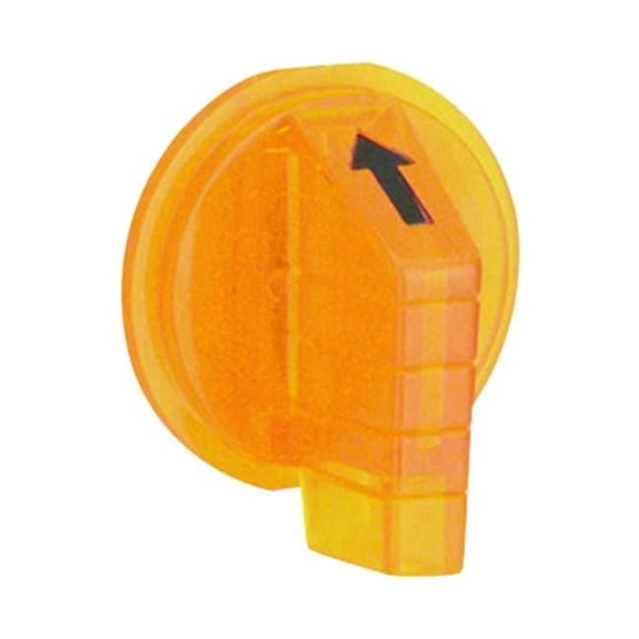 Schneider Electric Selector Switch Knob,Lever,Amber,30mm 9001A8