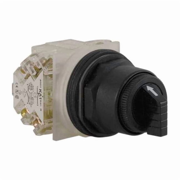 Schneider Electric Non-Illum Selectr Swtch,30mm,3 Pos,Lever 9001SKS43BH2