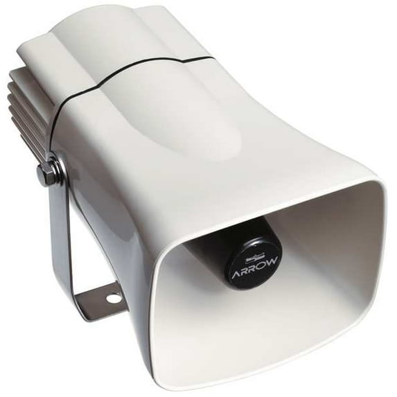 Schneider Electric Siren,24VDC,0.400 AC,White XVS14BMW