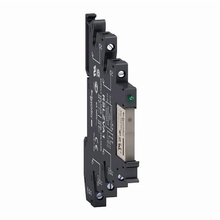 Schneider Electric Slim Interface Relay,5Pin,SPDT,6A,12VDC RSL1PVJU