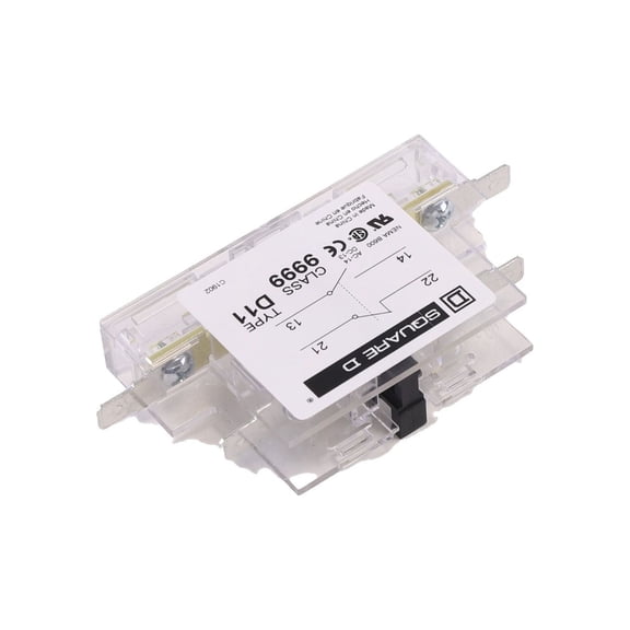 Schneider Electric (Square D) 9999D11 - 1 N/O 1 N/C Auxiliary Contact