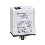 Schneider Electric Square D Timer Relay, Type JCK, Plug in, On Delay, Programmable, 0.5 Second to 999 Hours, 10A, 240 VAC, 120 VAC/110 VDC CA3