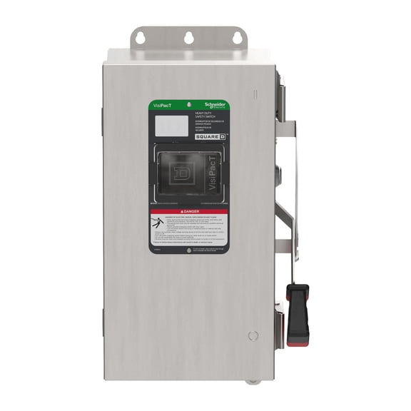 Schneider Electric VHU362DSGL Heavy Duty Non-Fusible Disconnect Safety Switch