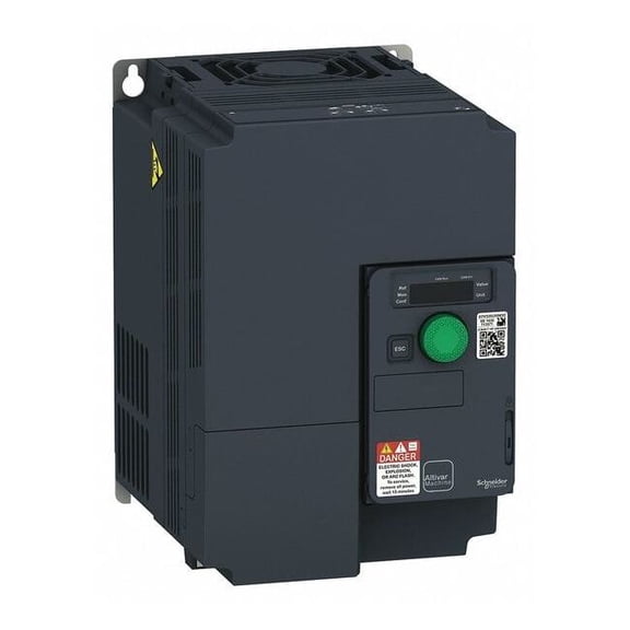 Schneider Electric Variable Frequency Drive,7-1/2 HP,27.5A ATV320U55M3C