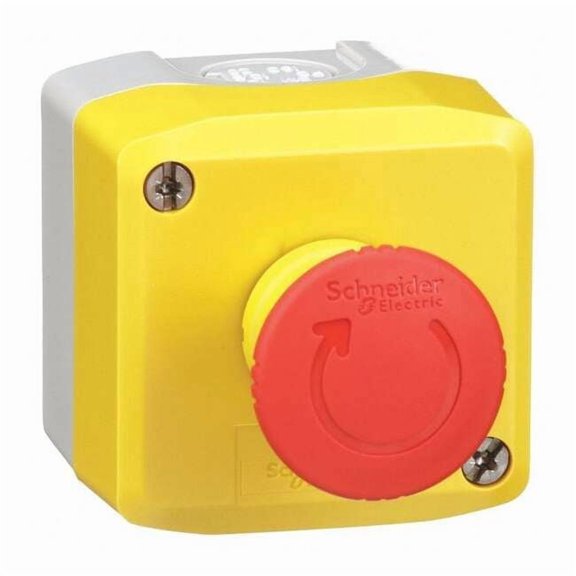 Schneider Electric Push Buttn Cntrol Station,1NC,Mshrm Head XALK178H7