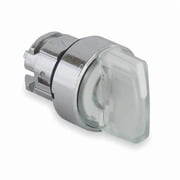 Illum Selector Switch,3 Pos,22mm,White ZB4BK1513
