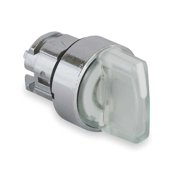 Illum Selector Switch,3 Pos,22mm,White ZB4BK1513