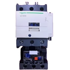 Schneider Motor Starter Assemble Contactor 95A Coil 120V Overload Relay 80-93A.