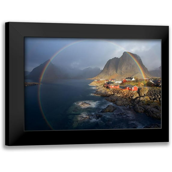 Schneider, Nicolas 14x11 Black Modern Framed Museum Art Print Titled - In The Rainbow