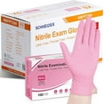 thumbnail image 1 of Schneider Nitrile Exam Gloves, 4-mil Medical Gloves Disposable Latex Free, Powder Free, Food Safe Glove for Cooking, Cleaning, Examination, Cherry Blossom, Large, 1000-ct Case, 1 of 6