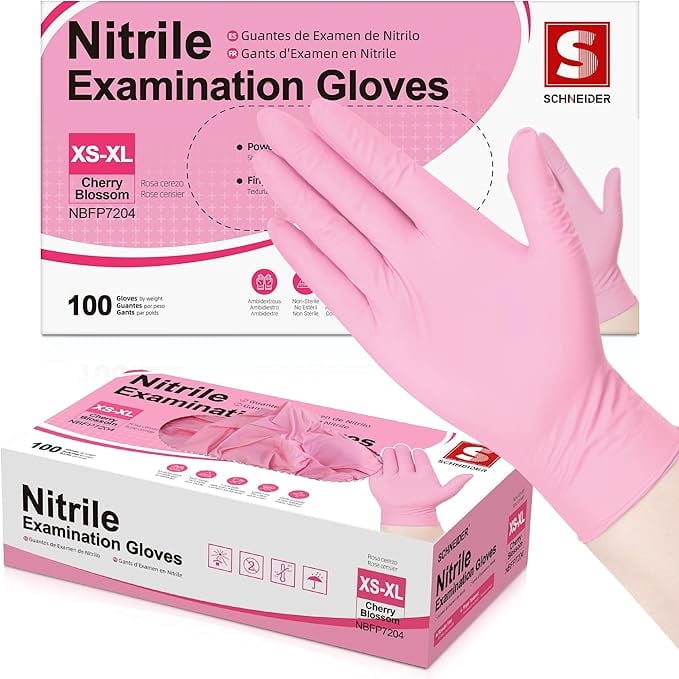 Nitrile Exam Gloves Disposable Black Latex Free Cooking - View #7