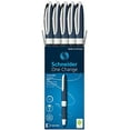 thumbnail image 1 of Schneider One Change Rollerball Pen, Refillable, 0.6 mm Ultra-Smooth Tip, Blue/White Barrel, Black Ink, Box of 5 Pens (183701), 1 of 8