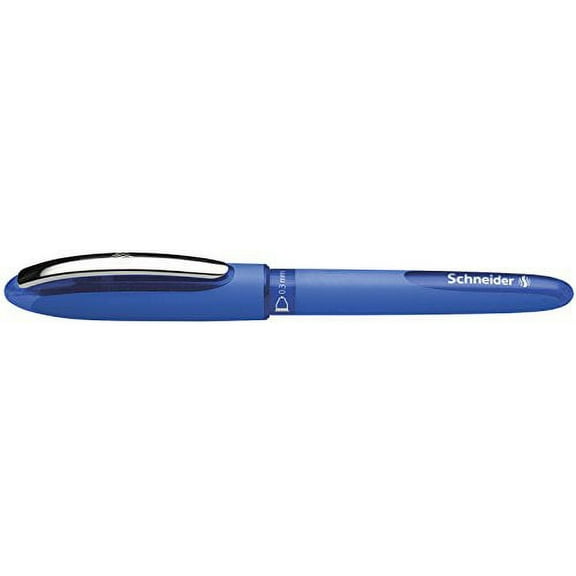 Schneider Schreibgerte One Hybrid C 03, Hybrid Conical Tip 0.3 mm Blue Rollerball Pen