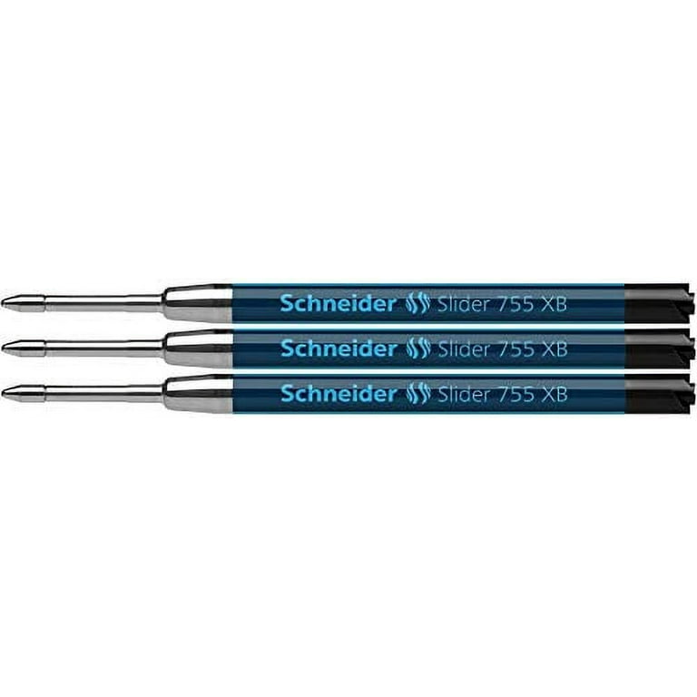 Schneider Slider 755 Ballpoint Refill Permanent XB Black Blister