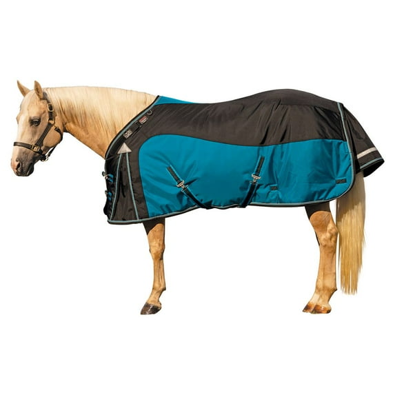 Schneiders ARMORFlex V-Free Pro Horse Turnout Blanket | Medium Weight | Teal | Size 70