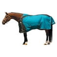 thumbnail image 1 of Schneiders ARMORFlex Pro Adjusta-Fit VTEK Turnout Blanket | Light Weight | Teal | 80, 1 of 6