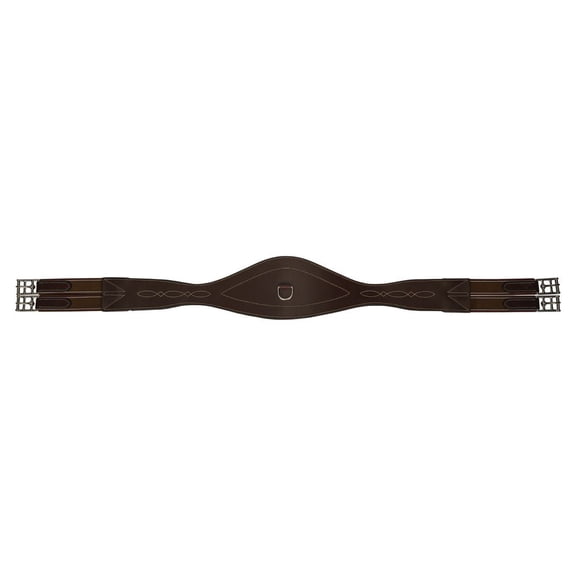 Schneiders Anatomical Leather Horse Girth with Neoprene Liner | Havana | 52