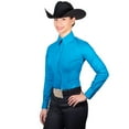 thumbnail image 1 of Schneiders Cowgirl Full-Zip Women's Western Show Shirt | Small | Turquoise, 1 of 2