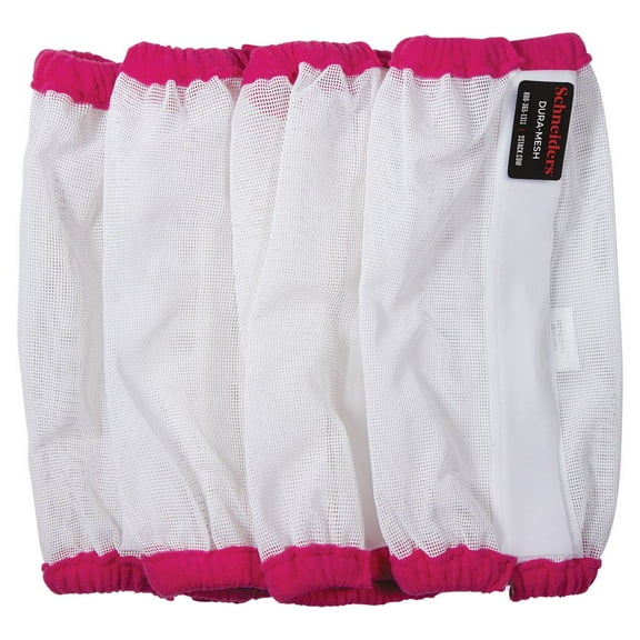 Schneiders Dura-Mesh II Non-Fitted Horse Fly Boots | Set Of 4 | White/Pink | Draft