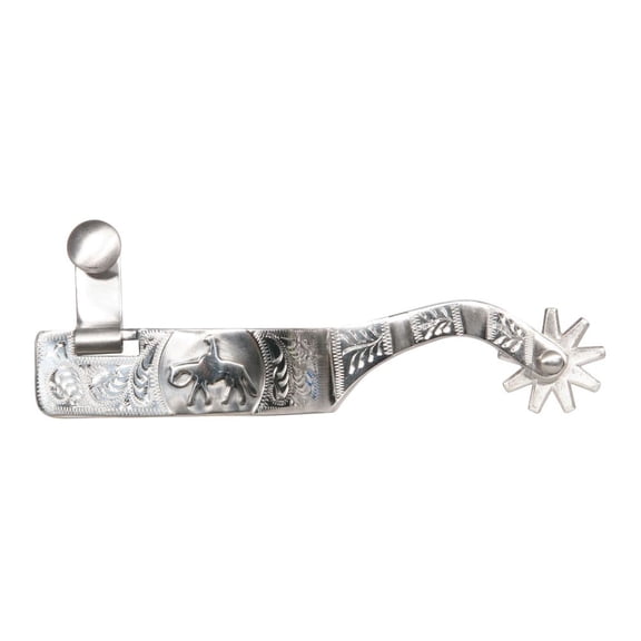 Schneiders Engraved Pleasure Horse Spur | Crafted for Equestrian | Ladies