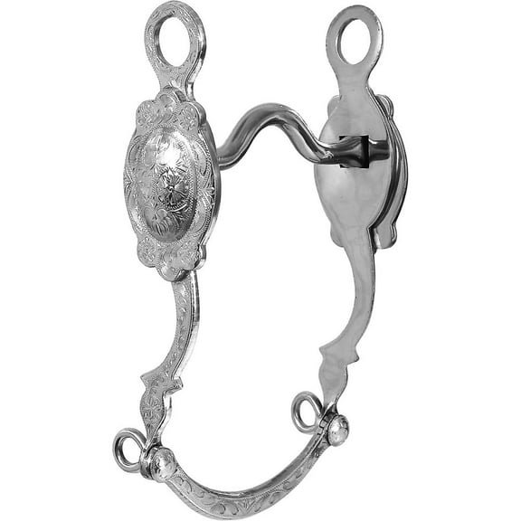 Schneiders FES Arabian Show Horse Bit Low Port | Durable & Easy to Clean