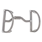 Schneiders FES Ported Barrel D Ring Horse Bit Progressive Horse Training