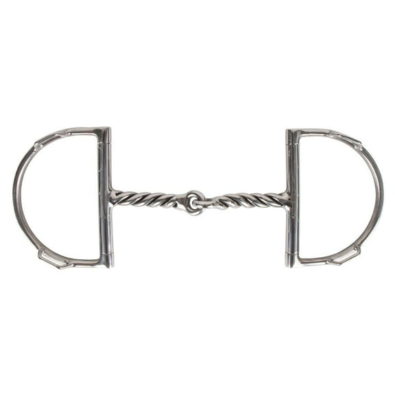 Schneiders FES Twisted Wire D Ring Horse Bit | Enhanced Control for Tough Horses