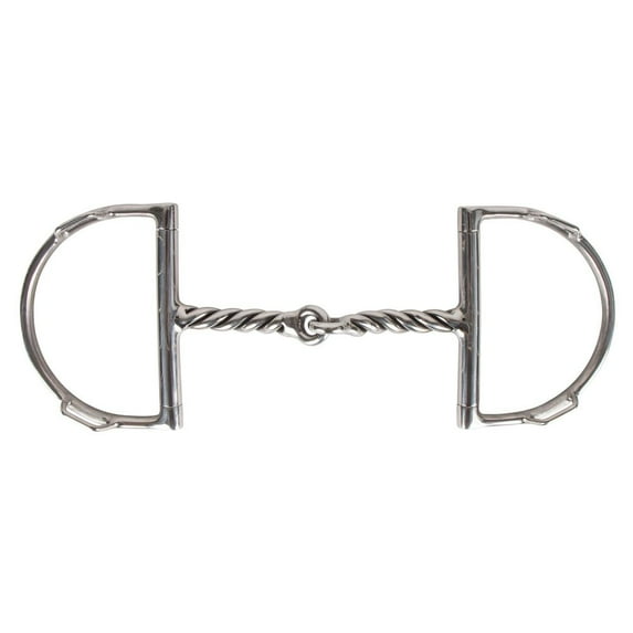 Schneiders FES Twisted Wire D Ring Horse Bit | Enhanced Control for Tough Horses
