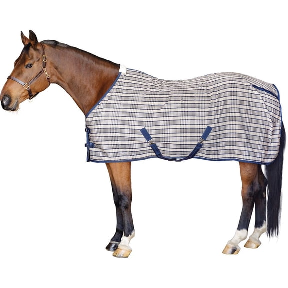Schneiders Hunt Club Plaid II Horse Stable Sheet | Classic Lightweight | Plaid | Size 80