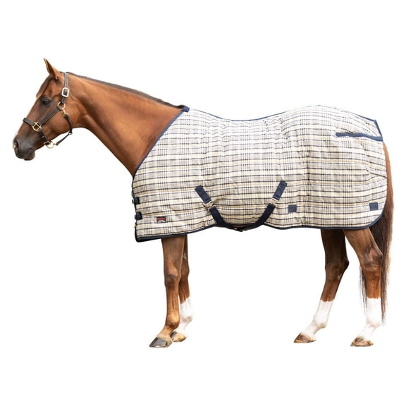 Schneiders Hunt Club Plaid II Open Front Surcingle Medium Stable Blanket | Plaid | Size 84