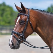 Schneiders Premier Dressage Snaffle Bridle with Crank | Cob Size