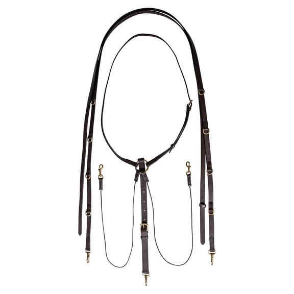 Schneiders Premier German Martingale | Horse Training Aid | Fully Adjustable