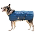 thumbnail image 1 of Schneiders Quilted Lightweight Dog Coat | Closed Front | Navy | Size Medium, 1 of 3