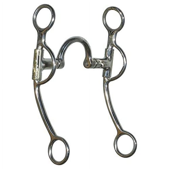 Schneiders Robart Spring Loaded Correction Mouth Horse Bit | Eliminates Pinched Tongues & Cheeks | Independent Side Rotation | Enhances Learning & Performance | Spring Loaded Corre