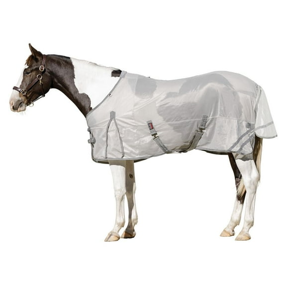 Schneiders Soft Interlock Mesh II Fly Sheets | Horse Euro Surcingle | Silver | 82