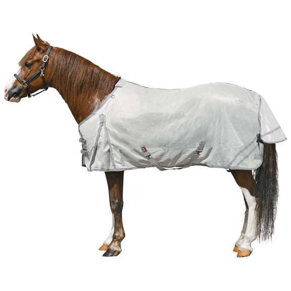 Schneiders Soft Interlock Mesh II Fly Sheets | Pony Euro Surcingle Pony | Silver | 61