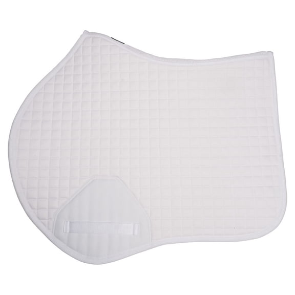 Schneiders Wicking Close Contact Horse Saddle Pad | Cushioned for Comfort | Color White