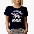 thumbnail image 1 of Schnoodle Mom, Dog Mother, Navy Blue T-Shirt, Large, 1 of 5