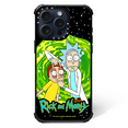 thumbnail image 1 of Schockproof Phone Case, Compatible with Magsafe for Apple IPHONE 14 Original and Officially Licensed Rick and Morty Pattern Rick and Morty 007, Fitted to The Shape of The Mobile Phone, TPU Case, 1 of 5
