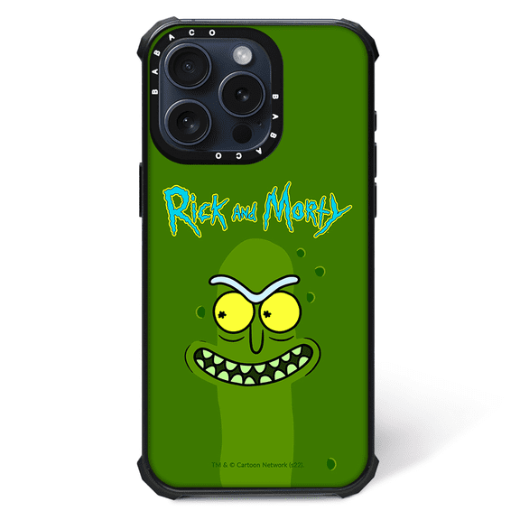 Schockproof Phone Case, Compatible with Magsafe for Apple IPHONE 14 Original and Officially Licensed Rick and Morty Pattern Rick and Morty 025, Fitted to The Shape of The Mobile Phone, TPU Case