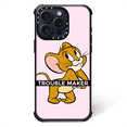 thumbnail image 1 of Schockproof Phone Case, Compatible with Magsafe for Apple IPHONE 15 Original and Officially Licensed Tom & Jerry Pattern Tom and Jerry 012, Perfectly Fitted to The Shape of The Mobile Phone, TPU Case, 1 of 5
