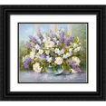 thumbnail image 1 of Schoelnhammer, Heinz 23x20 Black Ornate Wood Framed with Double Matting Museum Art Print Titled - SUMMER GREETINGS I, 1 of 4
