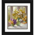 thumbnail image 1 of Schoelnhammer, Heinz 26x30 Black Ornate Wood Framed with Double Matting Museum Art Print Titled - Sunny Afternoon, 1 of 4