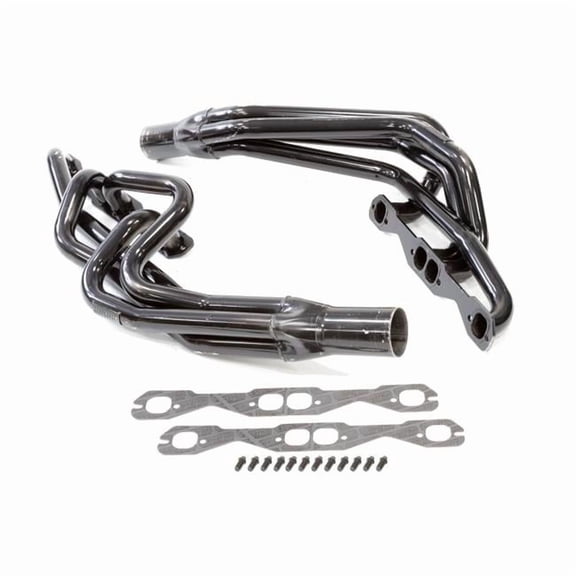 Schoenfeld 135CM2 1.62 x 3 in. 602 Crate Motor Flange Header for Small Block Chevy