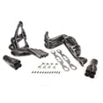 thumbnail image 1 of Schoenfeld SCH180-1 Asphalt Late Model 180 deg Crossover Headers - 1.75 in. Tube Dia. - 3.5 in. Dia. x 9 in. Collector - Standard Small Block Chevy, 1 of 1