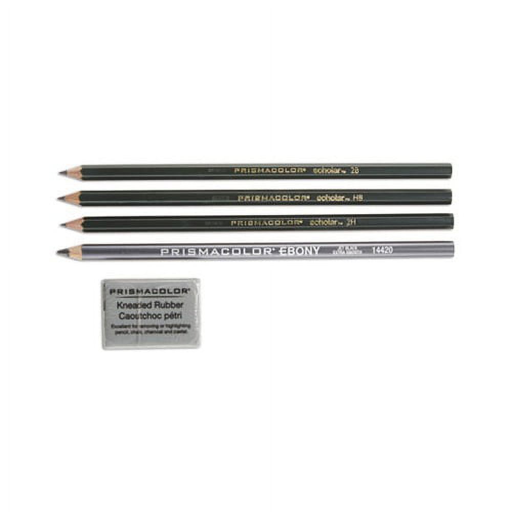 Prismacolor - Graphite Pencil: 2B Tip, 2H Tip, Extra Soft & HB Tip