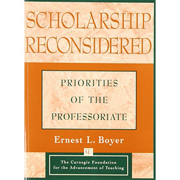 Pre-Owned Scholarship Reconsidered : Priorities of the Professoriate (Paperback) 9780787940690