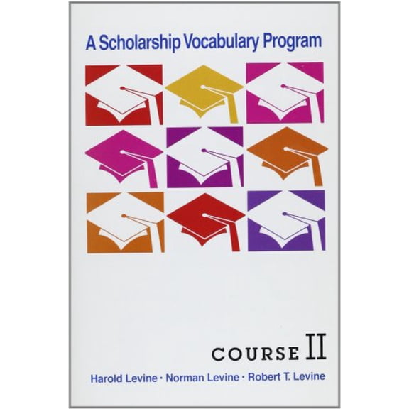 Pre-Owned Scholarship Vocabulary Program: Course 2 Paperback