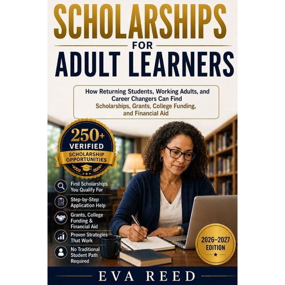 The Scholarship Finder Library Scholarships for Adult Learners 2026-2027 Edition: How Returning Students, Working Adults, and Career Changers Can Find , (Paperback)