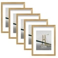 thumbnail image 1 of Scholartree 5 PACK 12x16 Gallery Wall Picture Frame Set, 12x16 Wall Picture Frames, Gold, 1 of 4